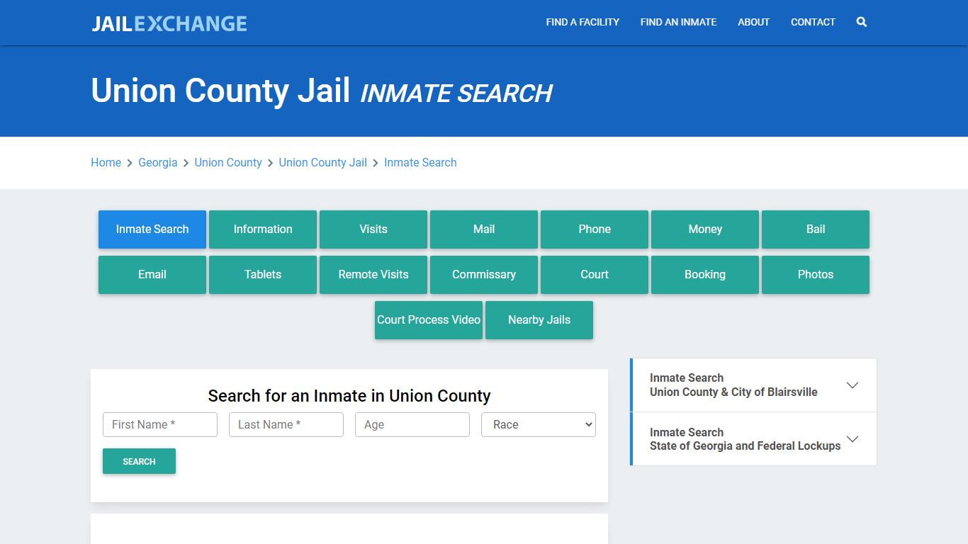 Union County Jail, GA Inmate Search: Roster & Mugshots